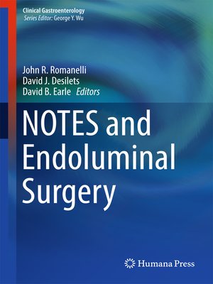 cover image of NOTES and Endoluminal Surgery